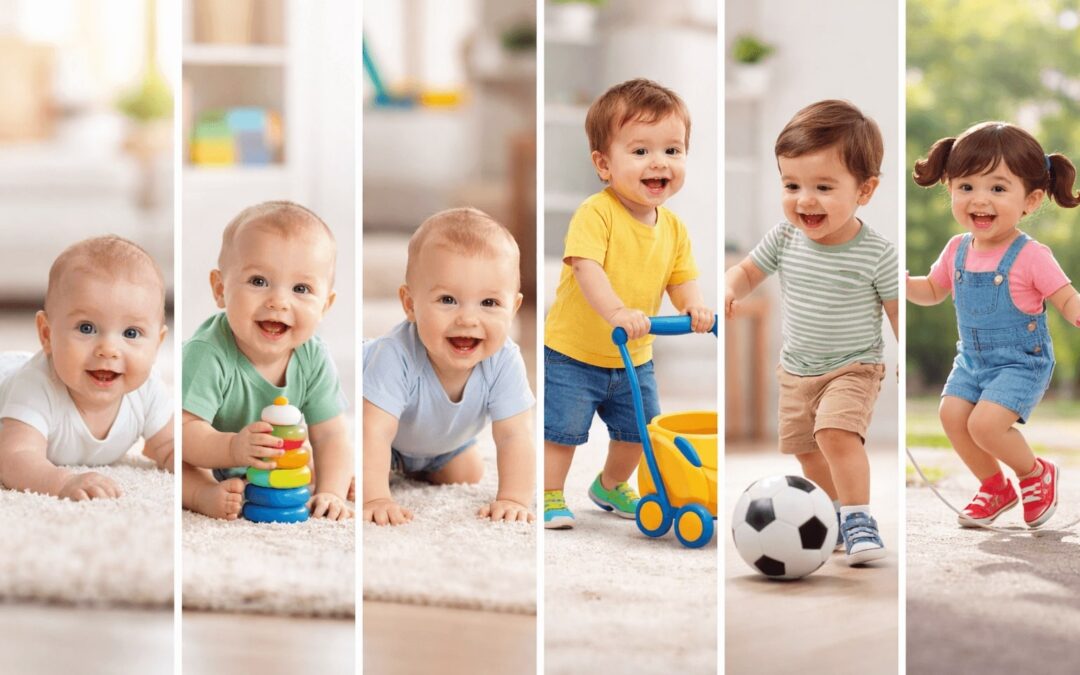 Desarrollo Motor en Niños: Guía Completa para Padres sobre Etapas, Hitos y Señales de Alerta
